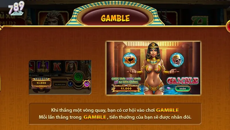 Khám phá tính năng Gamble để gia tăng phần thắng