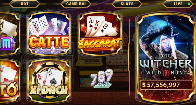 Khám phá tựa game Baccarat 789club siêu hot